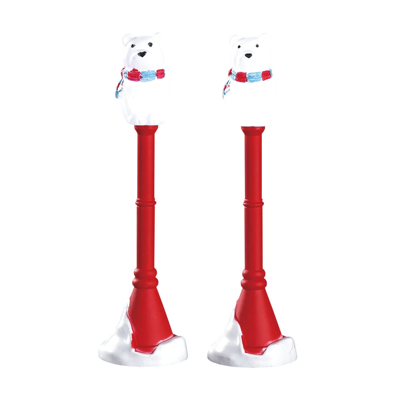 lemax-polar-bear-street-lamp-miniatur-laterne-mit-eisb-r image 1