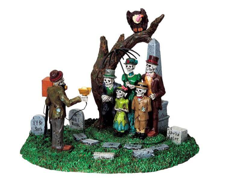 lemax-funeral-photo-spooky-town-zubeh-r image 1