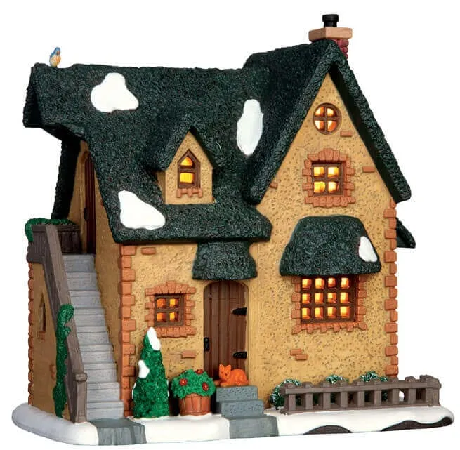 lemax-winter-haus-beleuchtetes-miniatur-winterhaus-f-r-weihnachtsdorf image 1