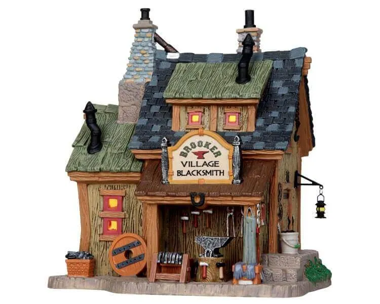 lemax-brooker-village-blacksmith-schmiede-geb-ude image 1