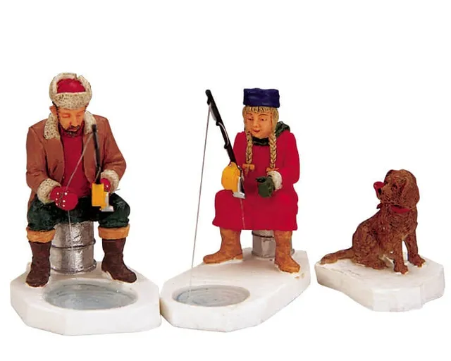 lemax-fishing-for-supper-minifigur image 1