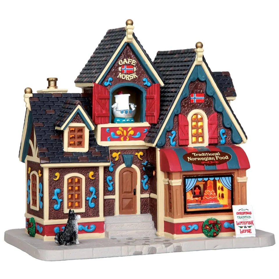 lemax-norsk-cafe-miniatur-geb-ude image 1