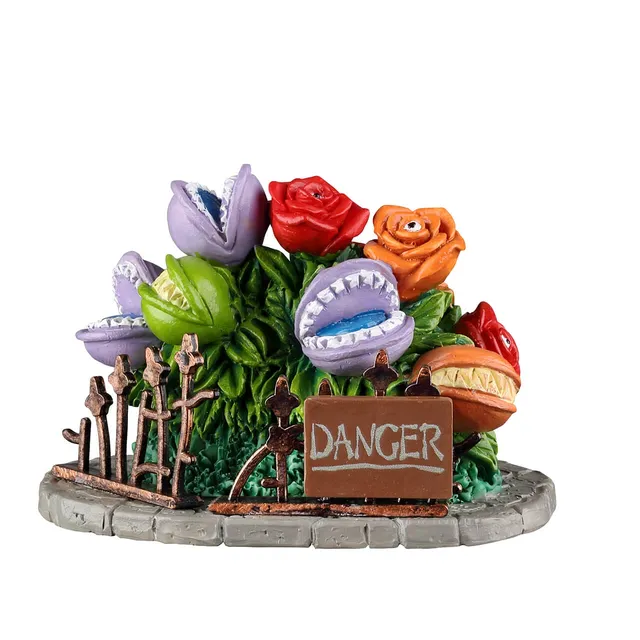 lemax-fearsome-flowers-grusel-blumen-mit-z-hnen image 1