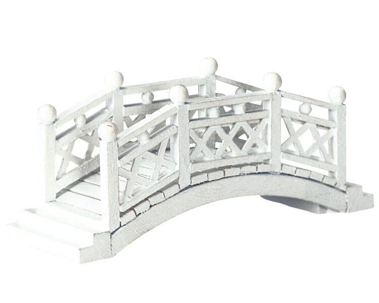 lemax-holidays-seasons-white-foot-bridge-miniatur-br-cke-wei image 1