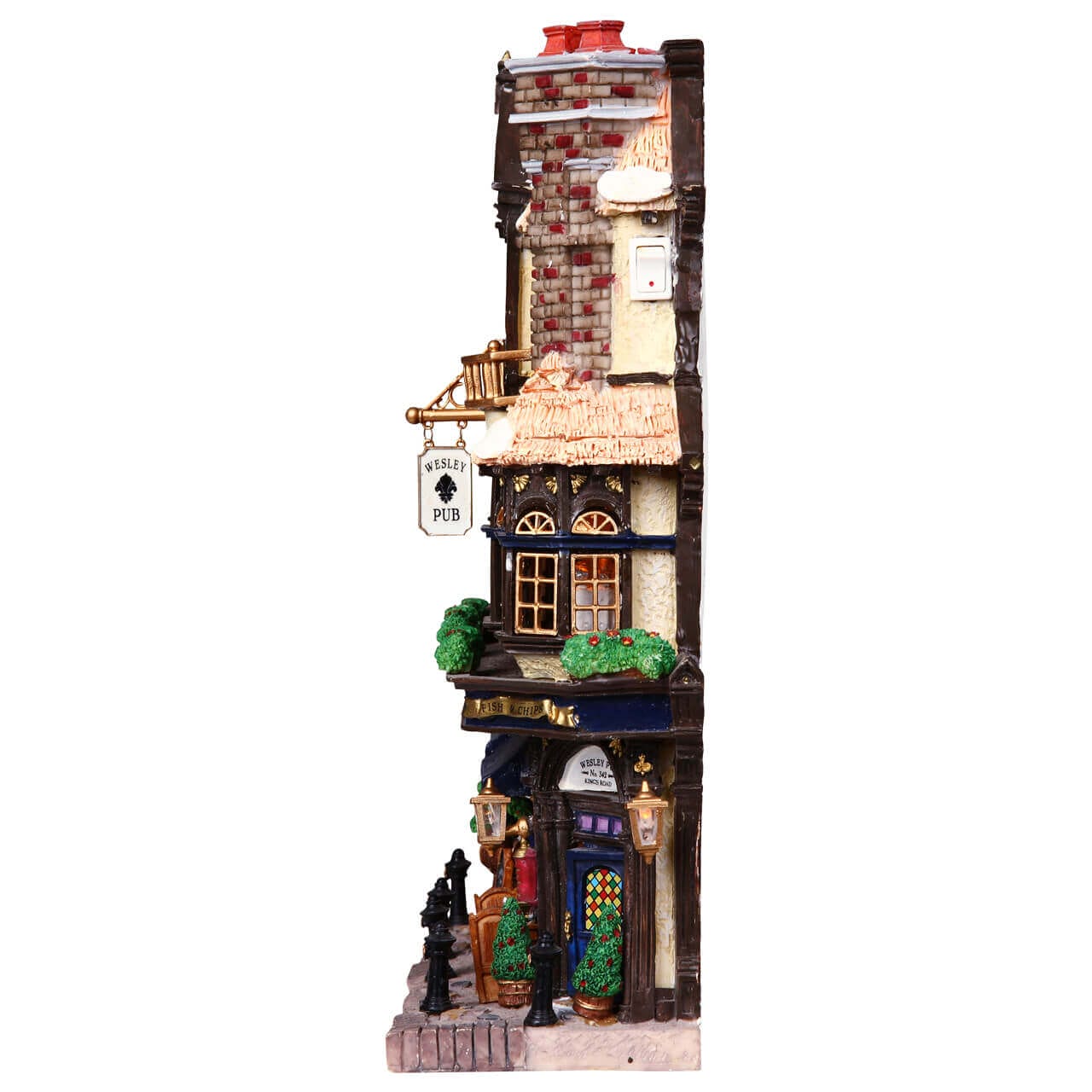 lemax-wesley-pub-beleuchtete-hausfassade-essex-street image 2