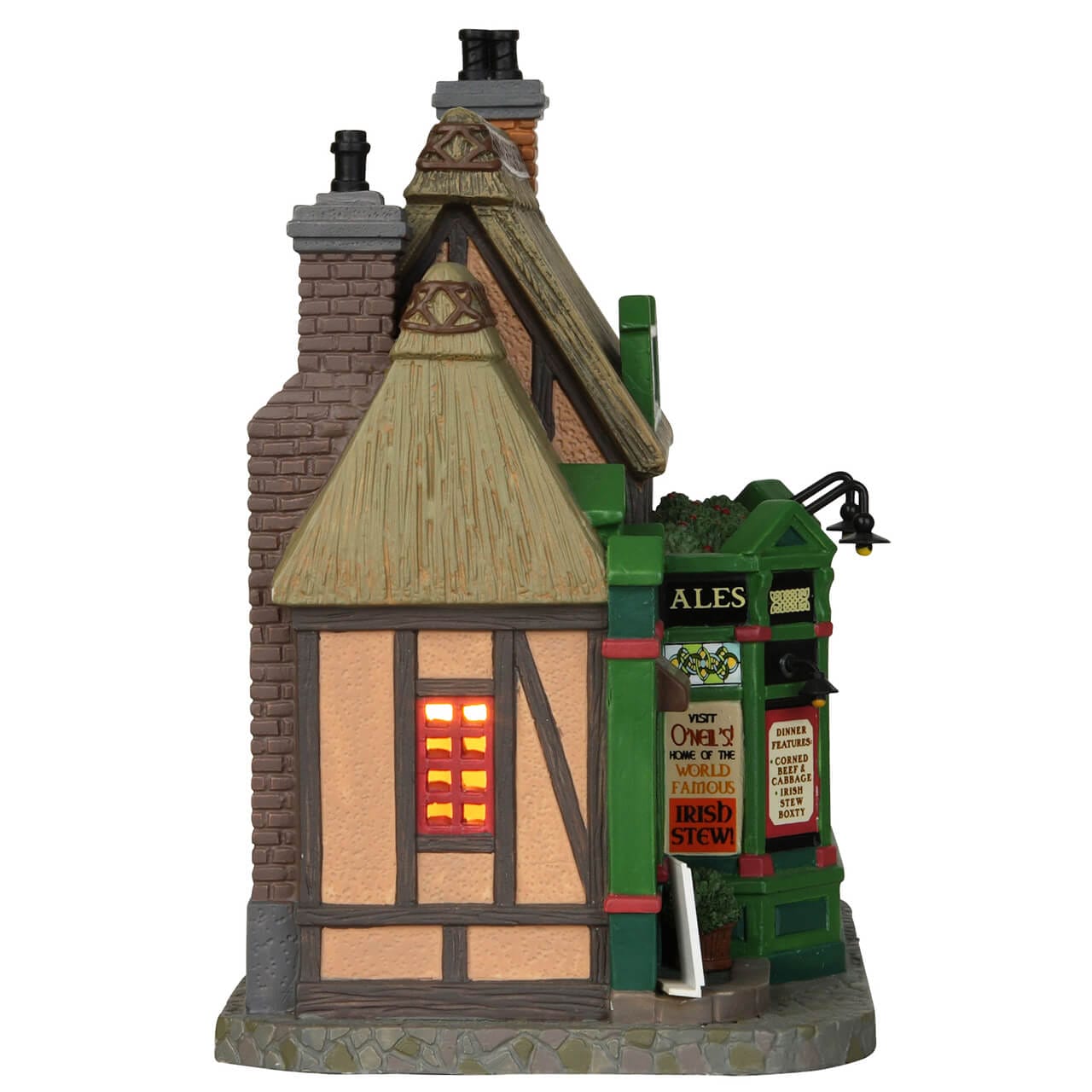 lemax-o-neil-s-irish-tavern-miniaturhaus image 2