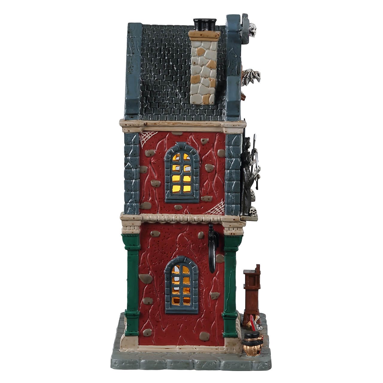 lemax-b-a-freyed-clocksmith-spooky-town-haus image 2