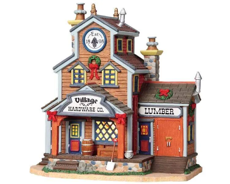 lemax-village-hardware-co-gesch-ftshaus-f-r-weihnachtsdorf image 1