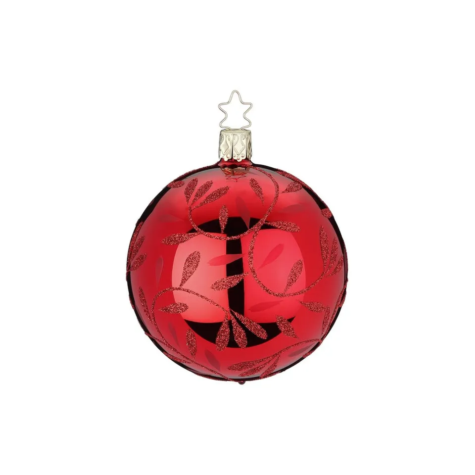 inge-glas-leichter-freudentanz-christbaumkugel-rot-6-cm image 1