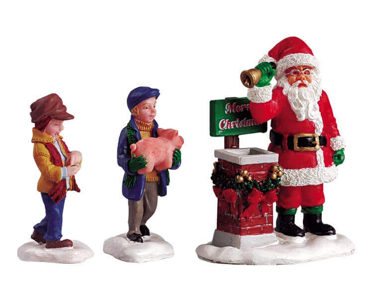 lemax-donation-santa-weihnachtsmann-figur-mit-spendenthema image 1
