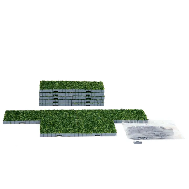 lemax-plaza-system-grass-square-16-teiliges-bodenplattensystem-f-r-miniaturwelte image 1