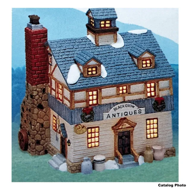 lemax-black-crow-antiques-miniaturhaus-f-r-weihnachtsdorf image 1