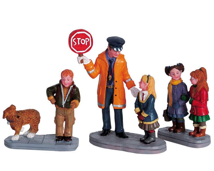 lemax-school-day-schulkinder-miniaturfiguren image 1