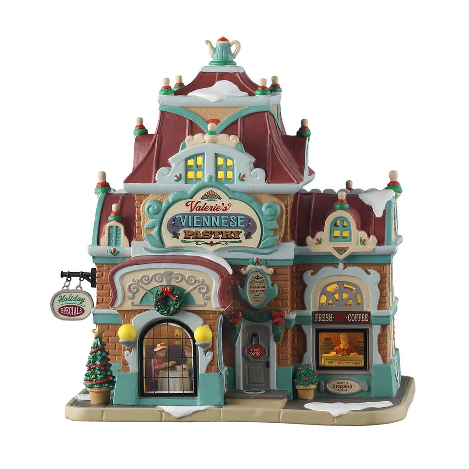 lemax-valerie-s-viennese-pastry-caddington-teehaus-geb-ude image 1