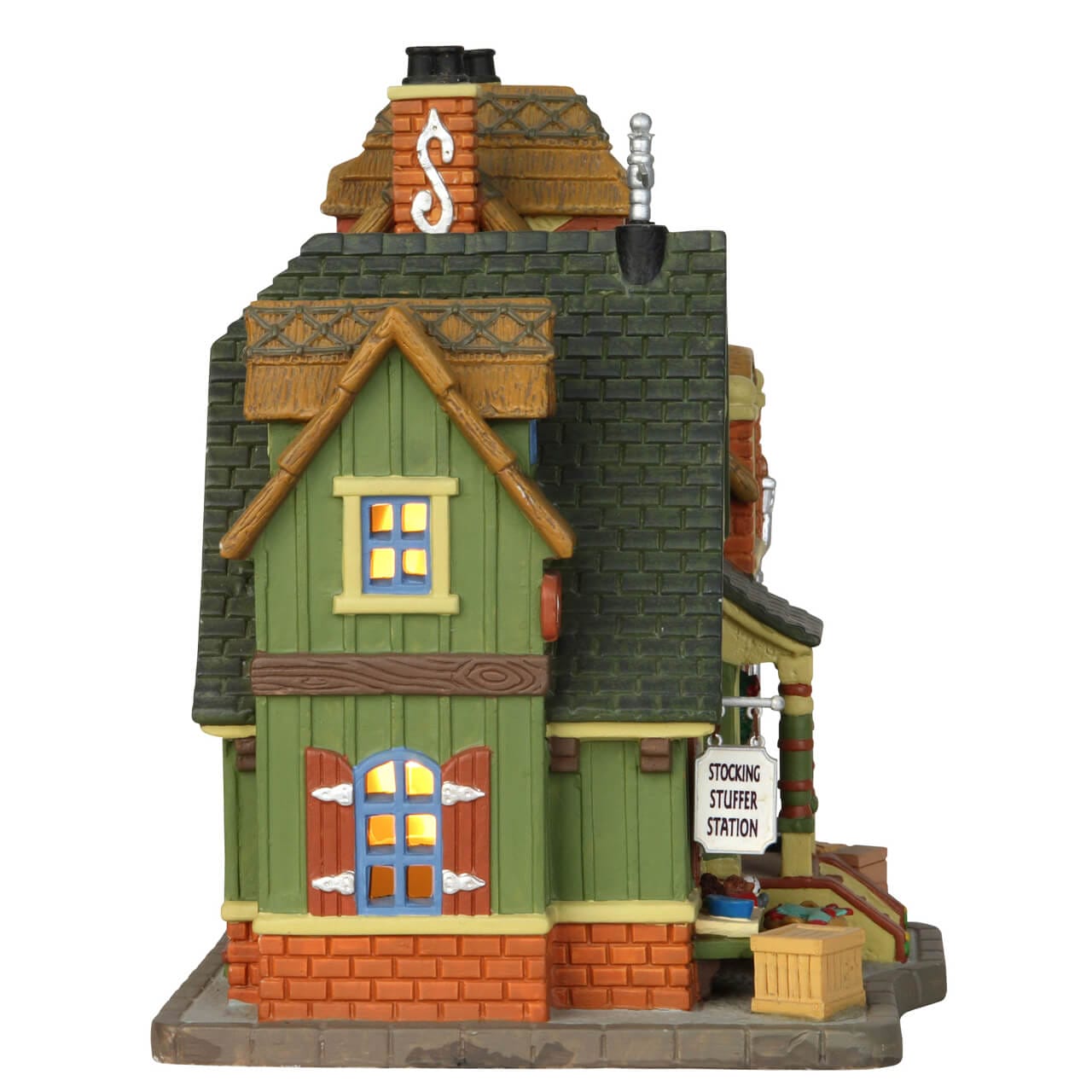 lemax-the-stocking-stuffer-gift-shop-beleuchtetes-weihnachtsdorf-haus image 2