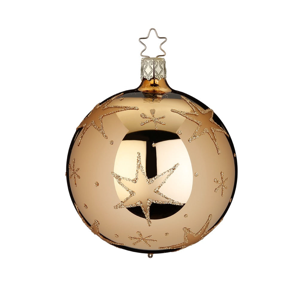 inge-glas-funkelnde-sterne-christbaumkugel-aus-glas-8-cm image 1