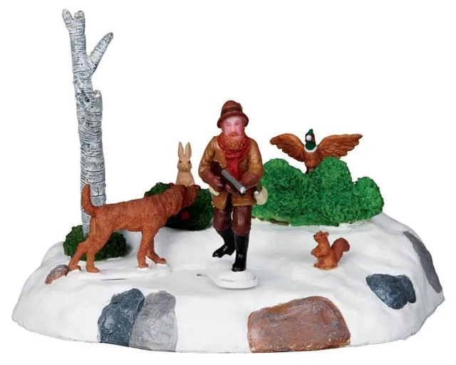 lemax-big-game-hunter-miniaturfigur image 1