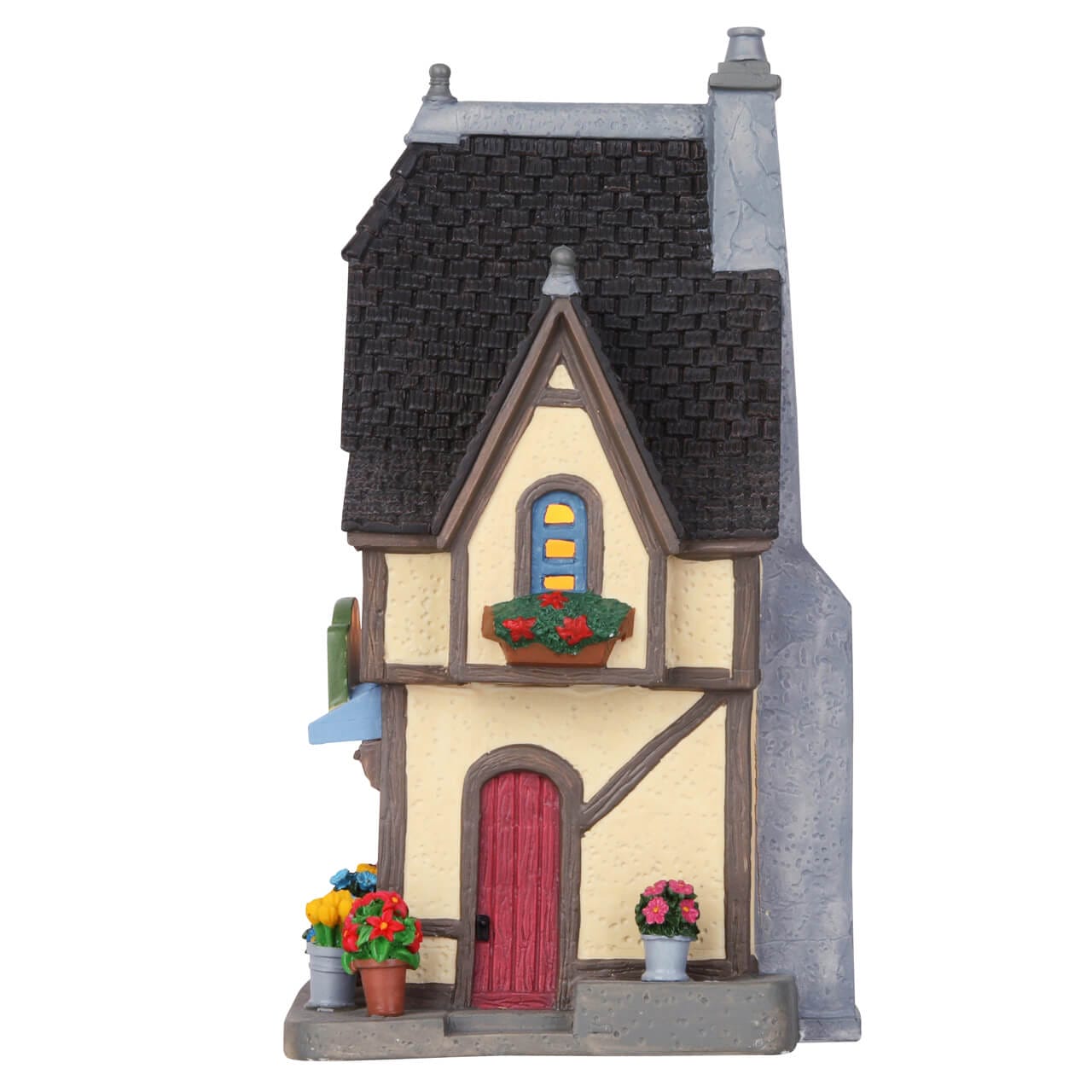 lemax-caddington-the-flower-basket-miniatur-blumenladen image 2