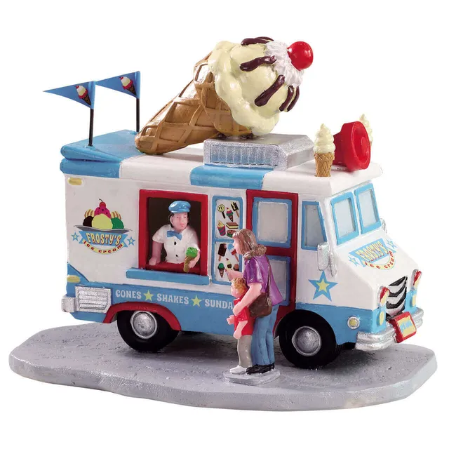 lemax-ice-cream-truck-miniatur-eiswagen-fahrzeug image 1