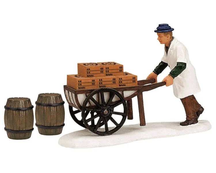 lemax-pushcart-miniatur-schubkarren-zubeh-r image 1