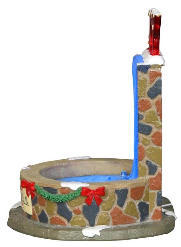lemax-frozen-fountain-miniatur-brunnen-weihnachtsdorf image 4