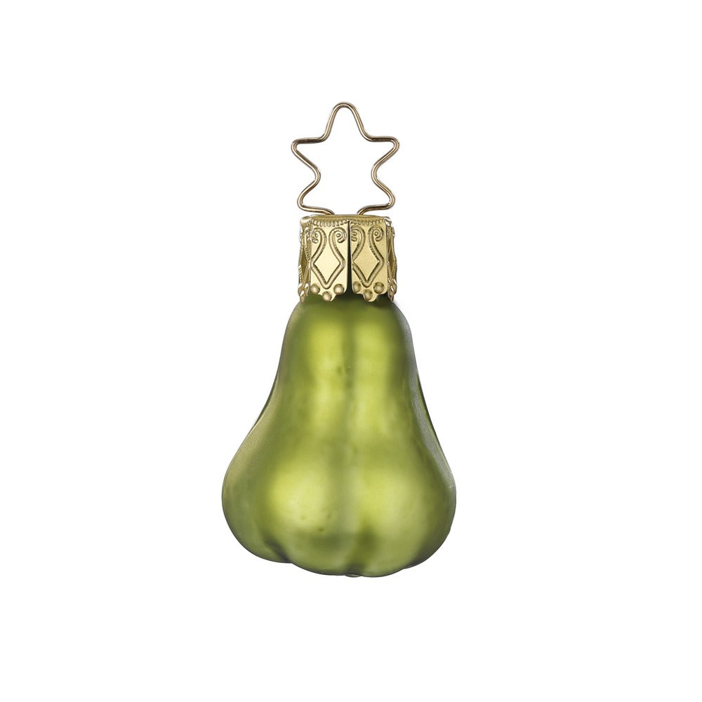 inge-glas-mini-birne-christbaumschmuck-4-5-cm-gr-n image 1