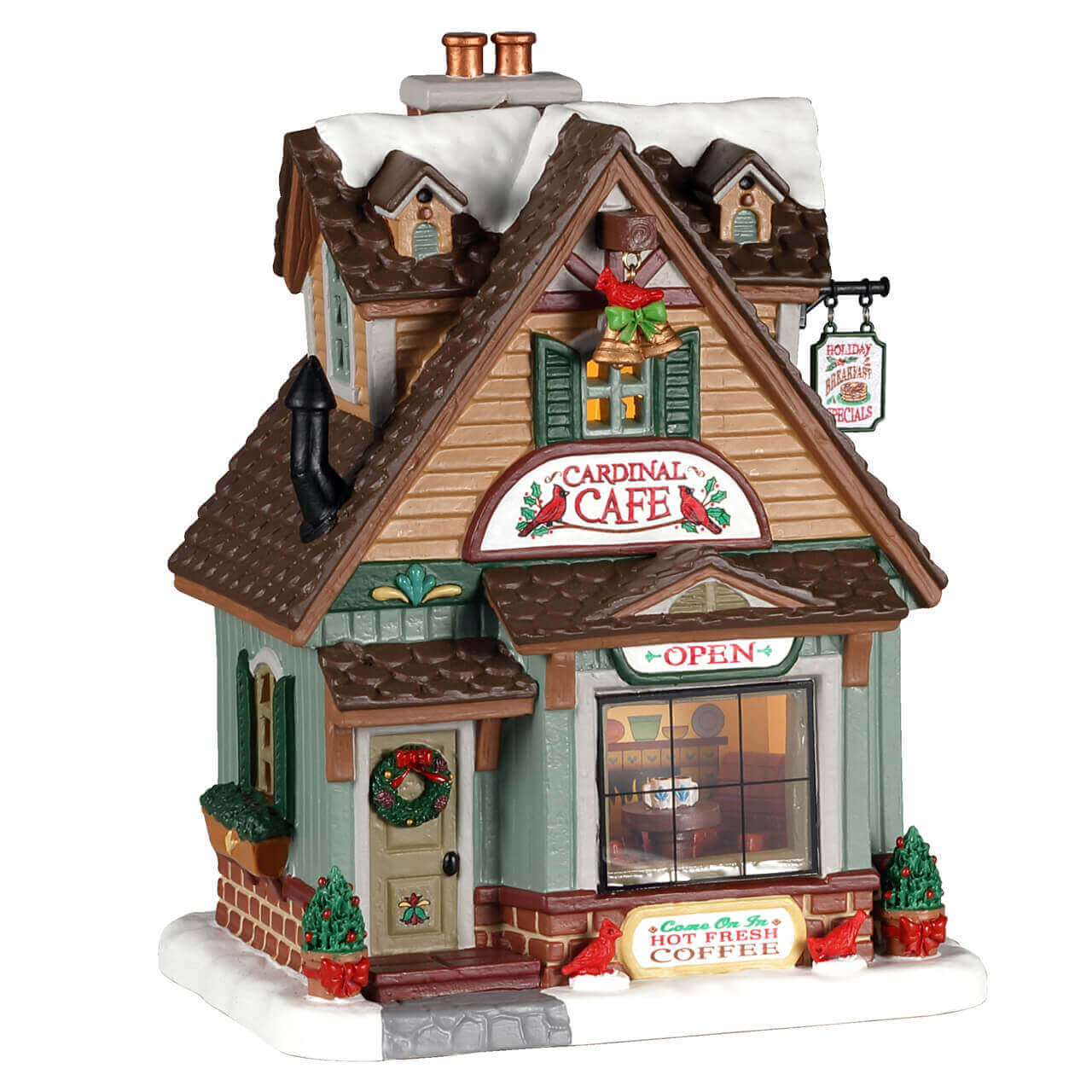 lemax-cardinal-cafe-caddington-village-weihnachtshaus image 4