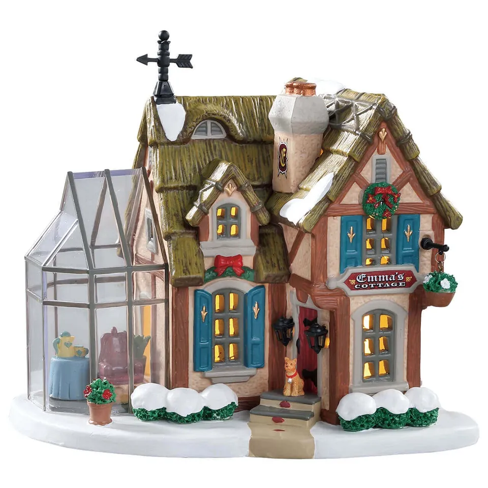lemax-emma-s-cottage-beleuchtetes-miniaturhaus image 1