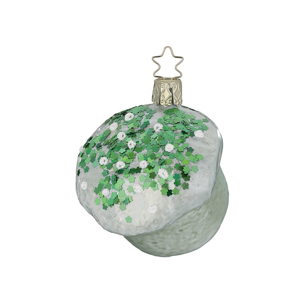 inge-glas-minz-muffin-christbaumkugel-7-5-cm-gr-n-food image 1