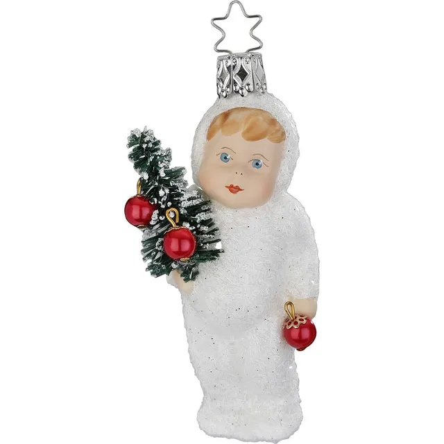 inge-glas-vorbereitung-f-rs-fest-christbaumkugel-10-cm-wei image 1