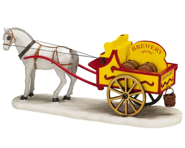 lemax-brewery-wagon-holidays-seasons-miniatur-wagen image 1
