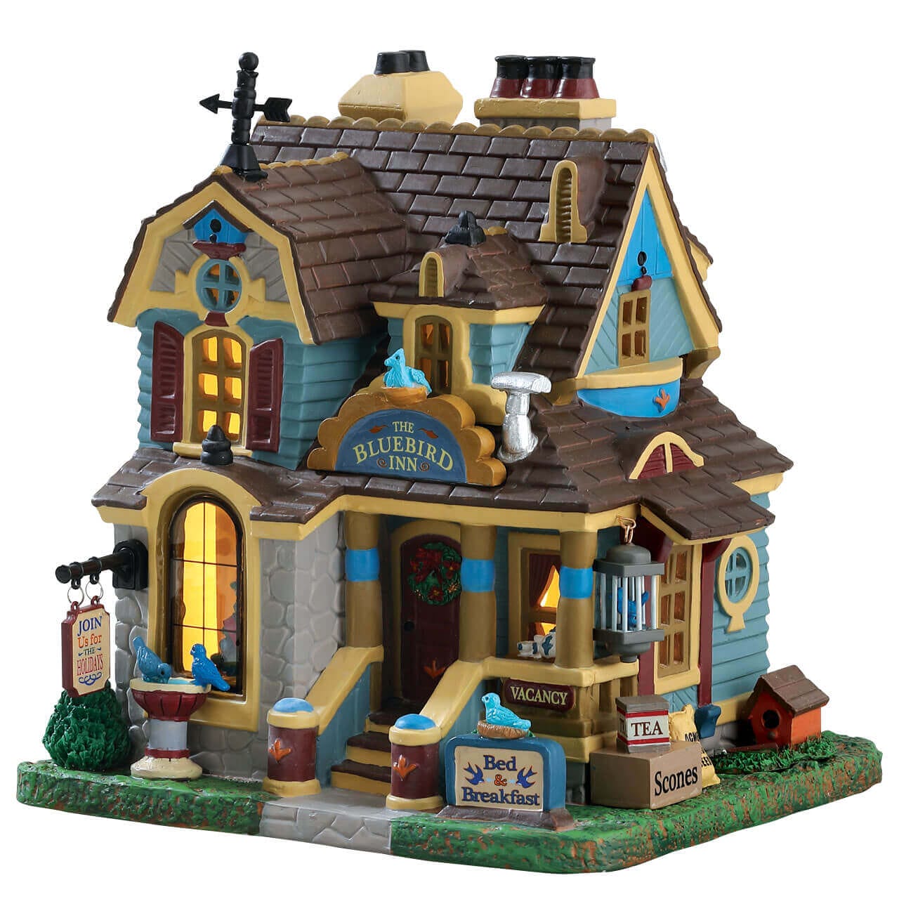 lemax-bluebird-inn-miniatur-haus image 1