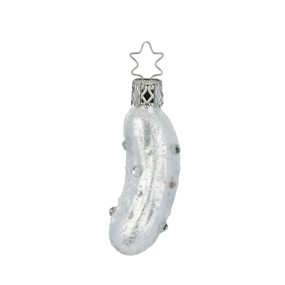 inge-glas-manufaktur-glasgurke-fancy-pickle-wei-7-cm image 1