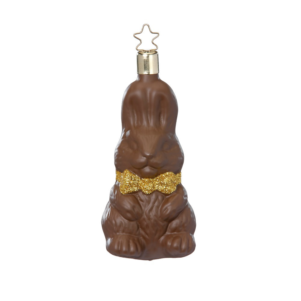 inge-glas-schokohase-glasfigur-gelb-10-5-cm image 1