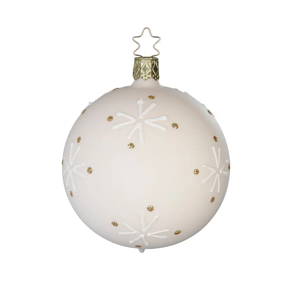 inge-glas-kuschelzeit-christbaumkugel-8-cm-creme-beige image 1