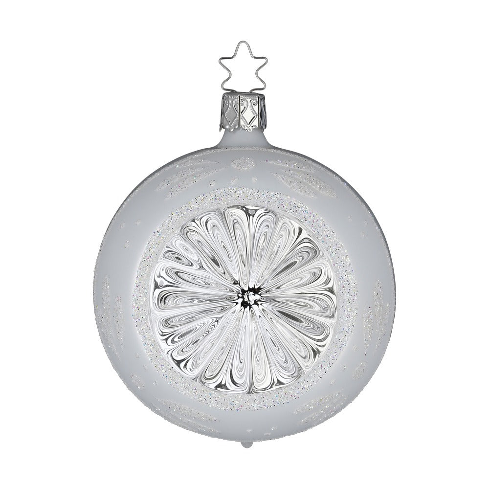 inge-glas-bl-tenglanz-christbaumkugel-8-cm-glas-funkelnd image 1