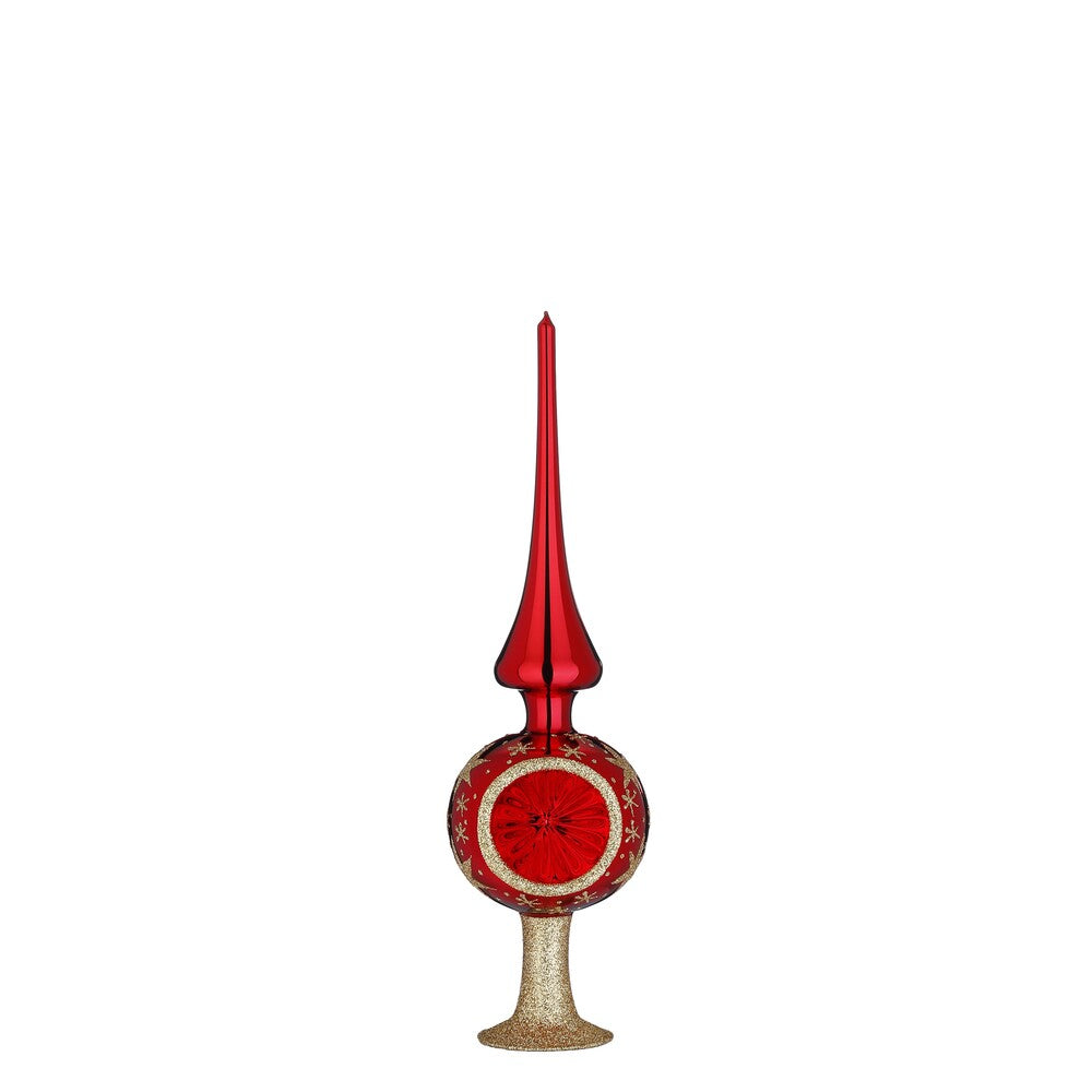 inge-glas-manufaktur-sternenhimmel-baumspitze-7x25-cm-rot-glanz image 1