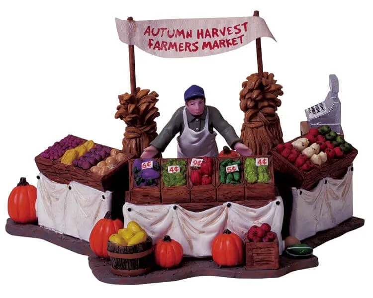 lemax-farmers-market-miniaturhaus-weihnachtsdorf image 1