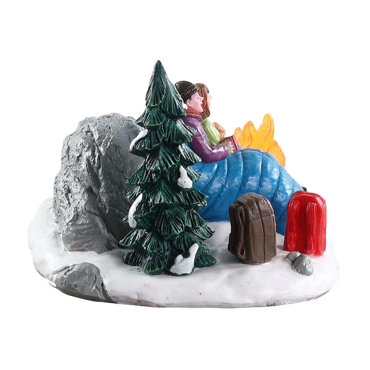 lemax-night-time-campfire-miniatur-szene image 3