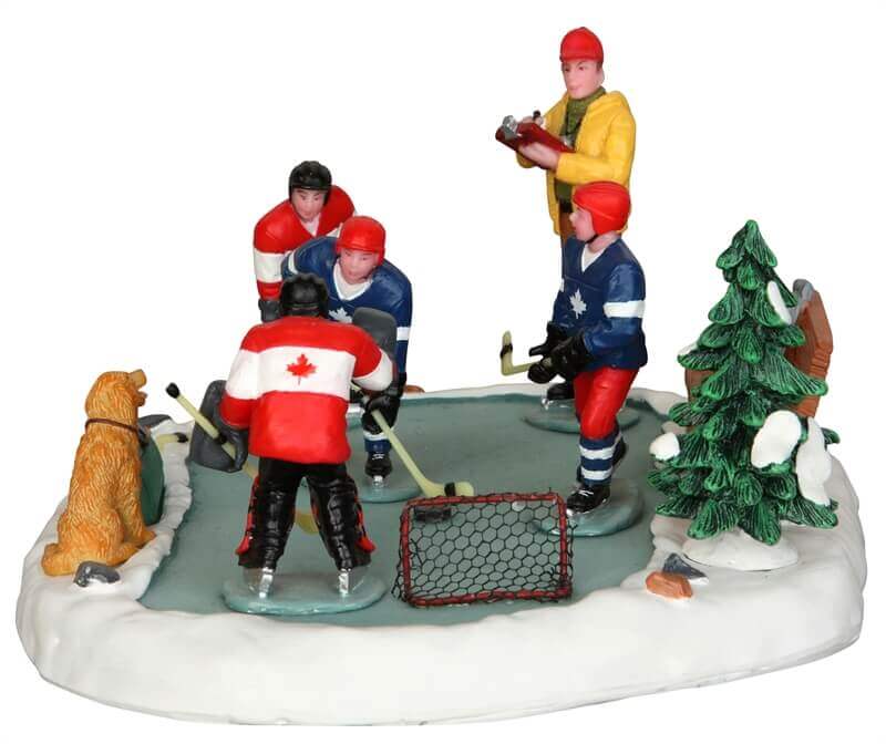 lemax-hockey-tryouts-miniatur-figur image 2