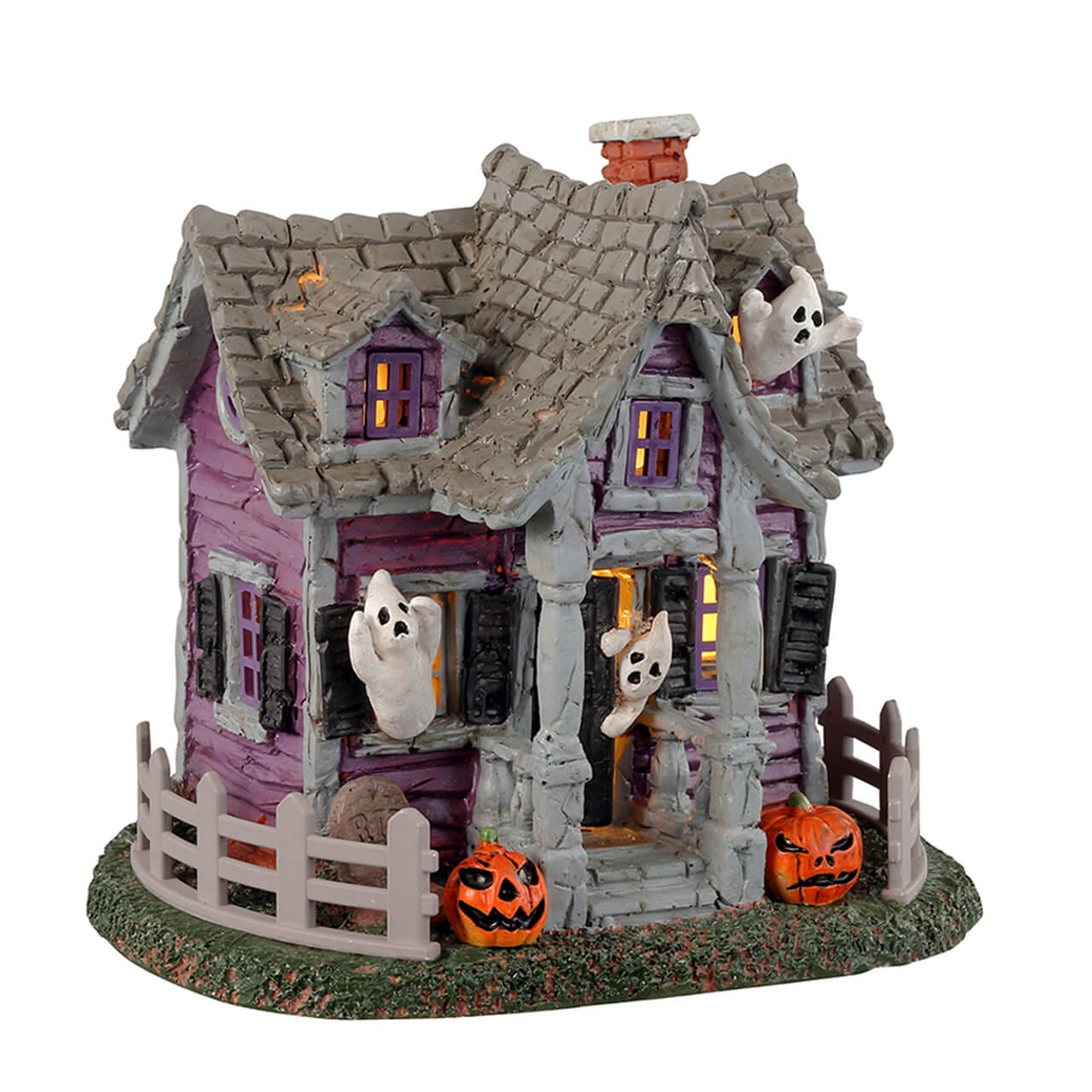 lemax-ghost-cottage-spooky-town-geisterhaus-beleuchtet image 1