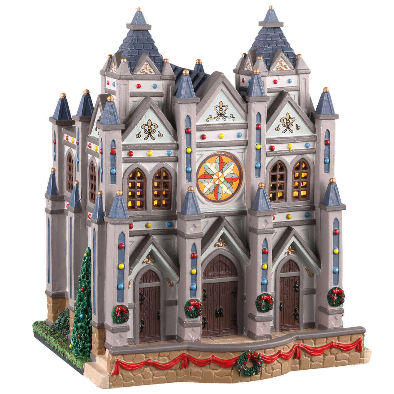 lemax-christmas-at-the-cathedral-miniatur-kathedrale-holidays-seasons image 1