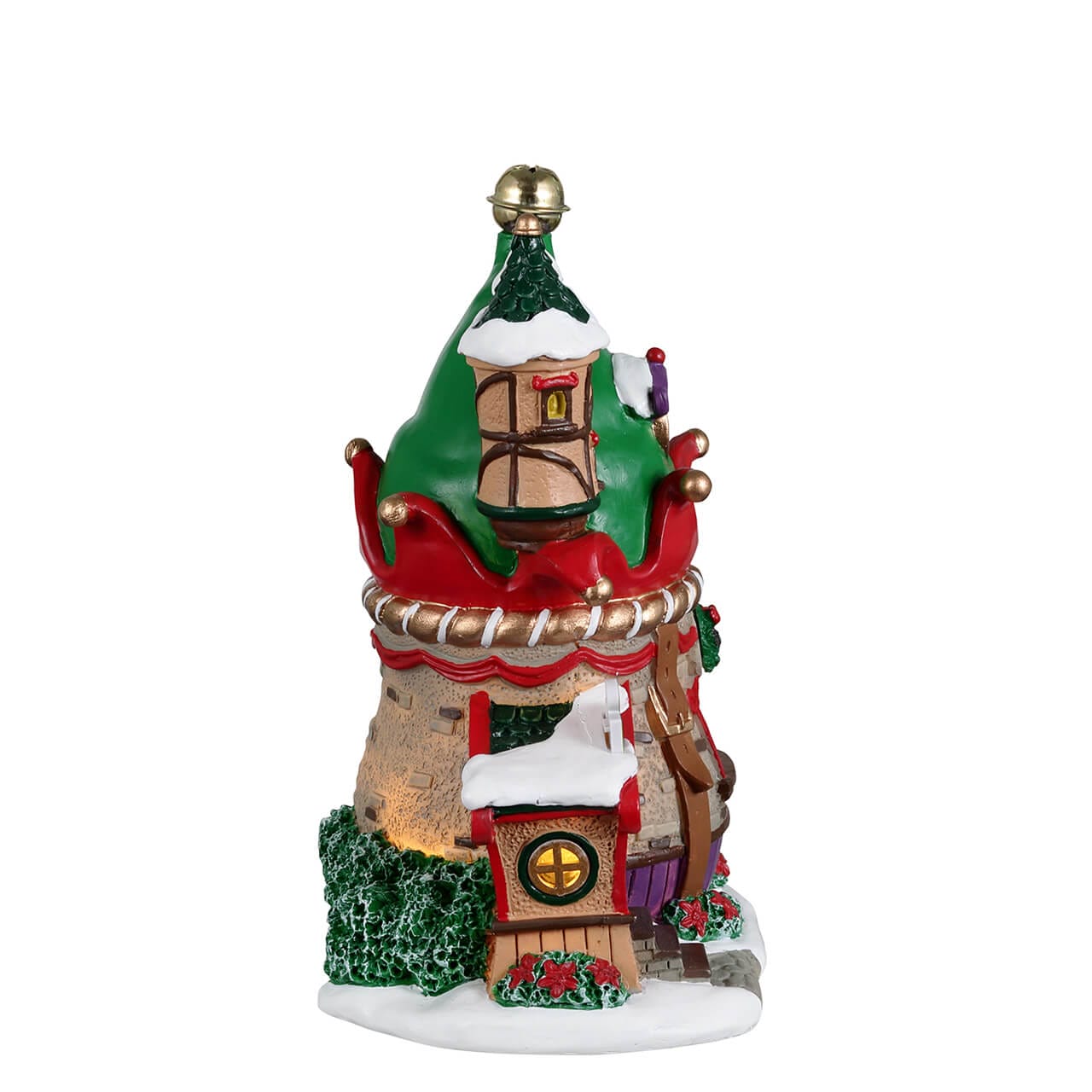 lemax-no-2-elf-lane-beleuchtetes-elfenhaus-santa-s-wonderland image 2