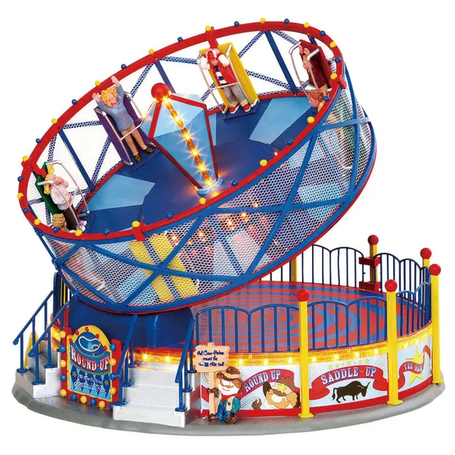 lemax-round-up-karussell-fahrgesch-ft-carnival-beleuchtet image 1