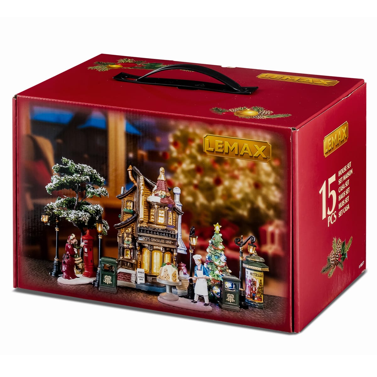 lemax-lucy-s-chocolate-shop-weihnachtsdorf-set image 2