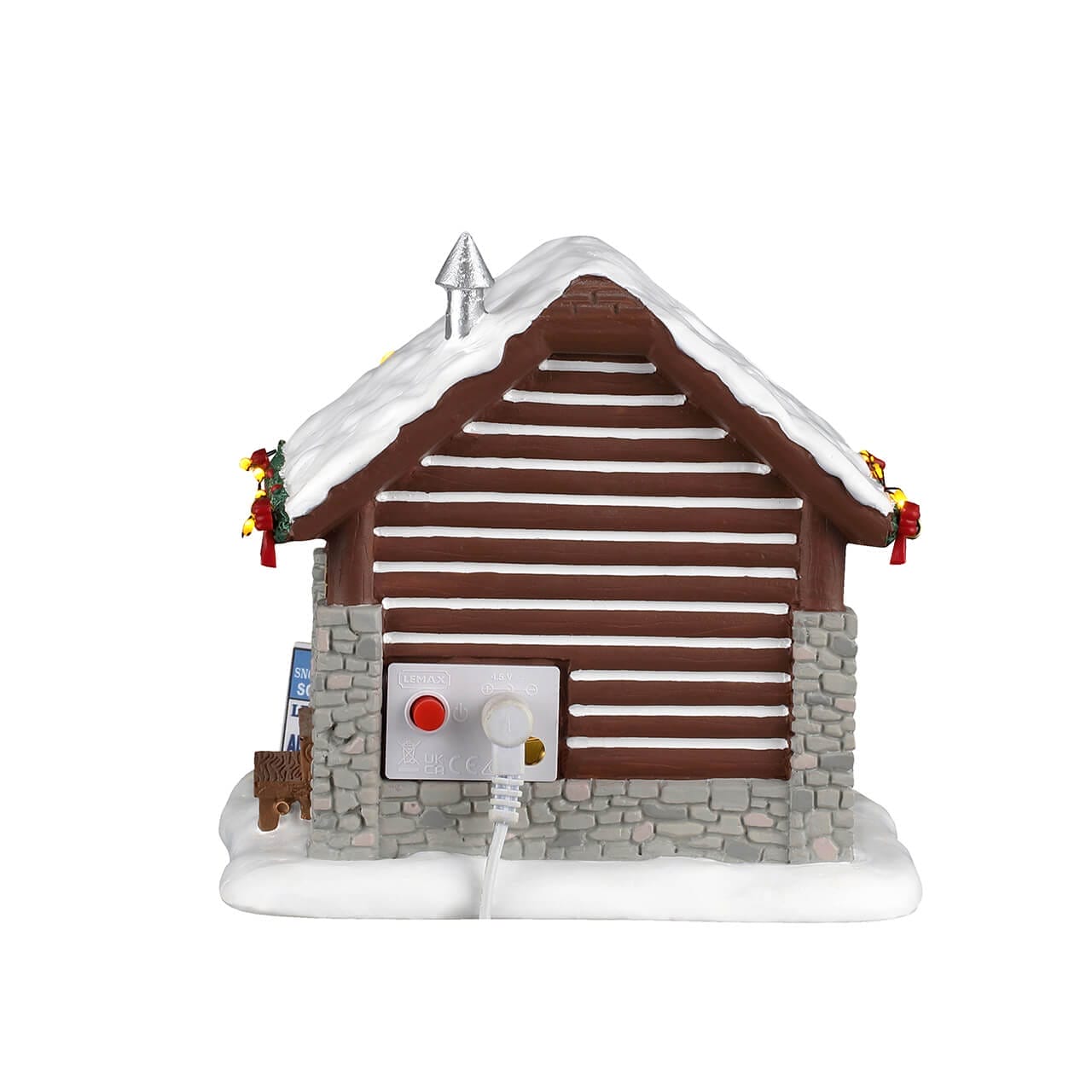 lemax-ski-snowboard-school-vail-village-skischule-miniaturhaus image 4