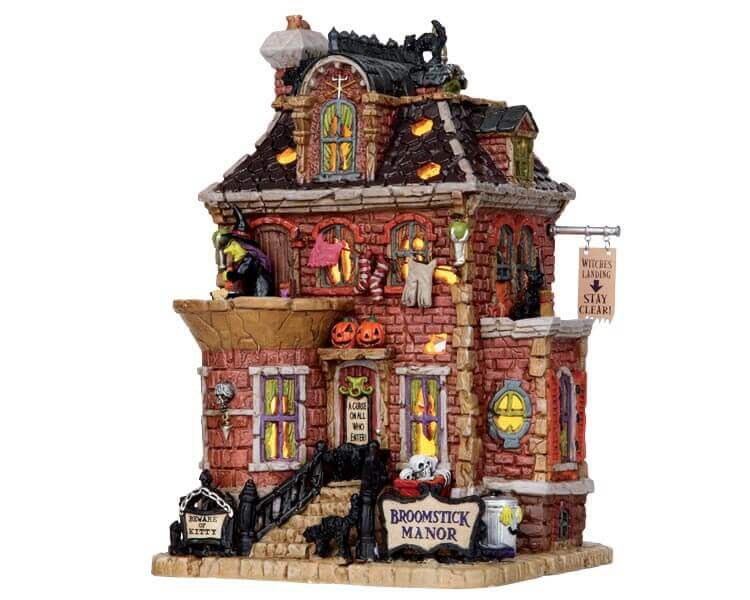 lemax-broomstick-manor-miniatur-haus image 1