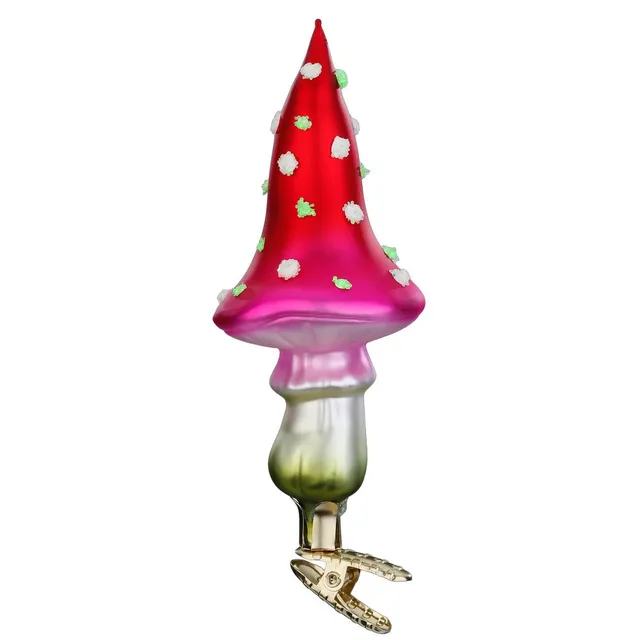 inge-glas-leuchtfarbenfungus-christbaumkugel-pilz-13-cm image 1