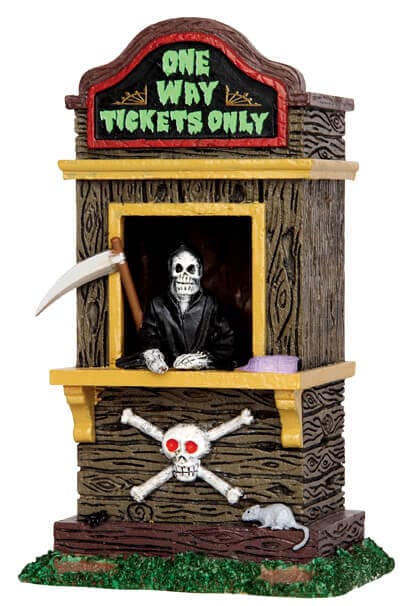 lemax-ticket-booth-kiosk-spooky-town-miniatur-h-uschen image 1