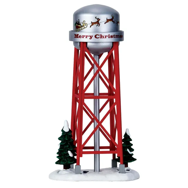 lemax-water-tower-miniatur-wasserturm image 1